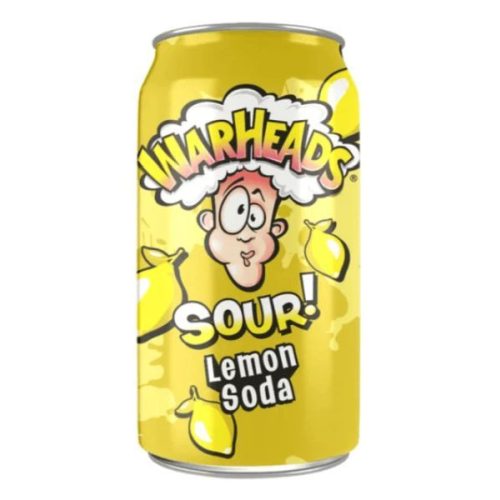 Warheads Lemon Sour Soda 355ml