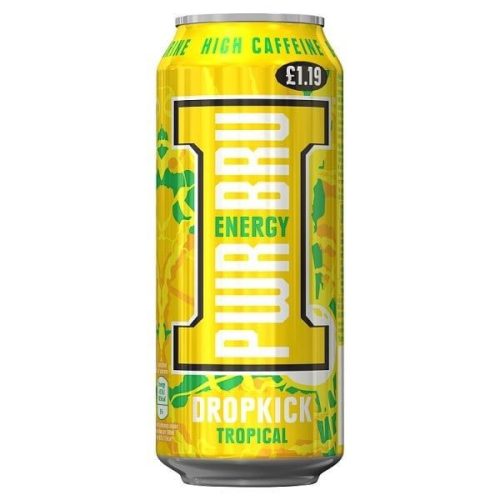 Barr PWR-BRU Dropkick Tropical 500ml