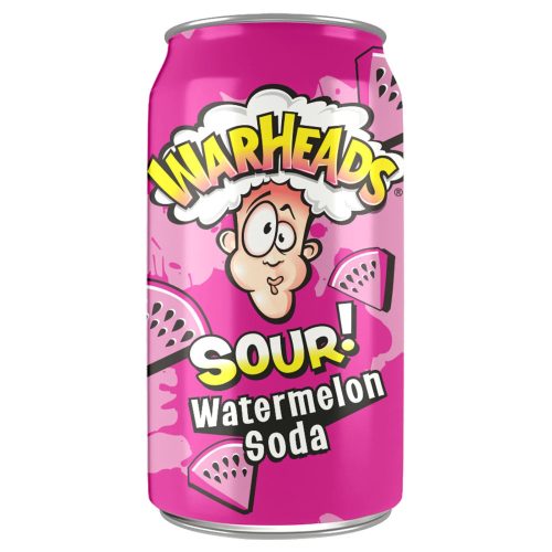 Warheads Watermelon Sour Soda 330ml