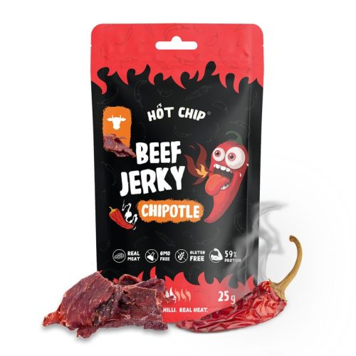Hot Chip Beef Jerky Chipotle 25gr