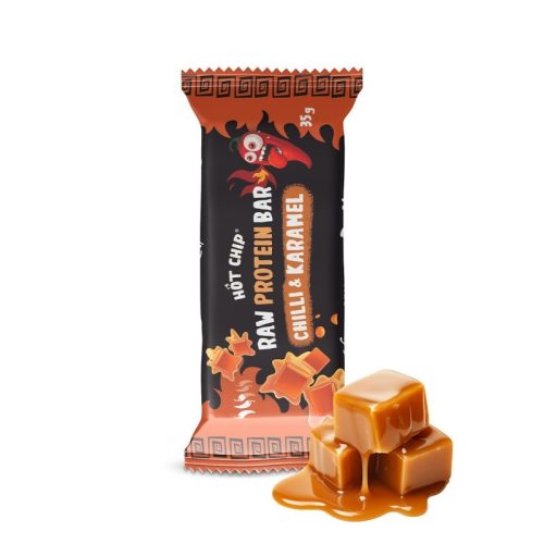 Hot Chip Raw Protein Bar Caramel 35gr