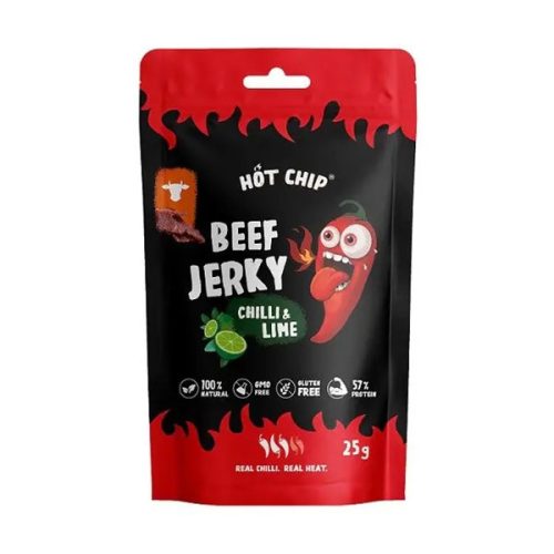Hot Chip Beef Jerky Chili & Lime 25gr
