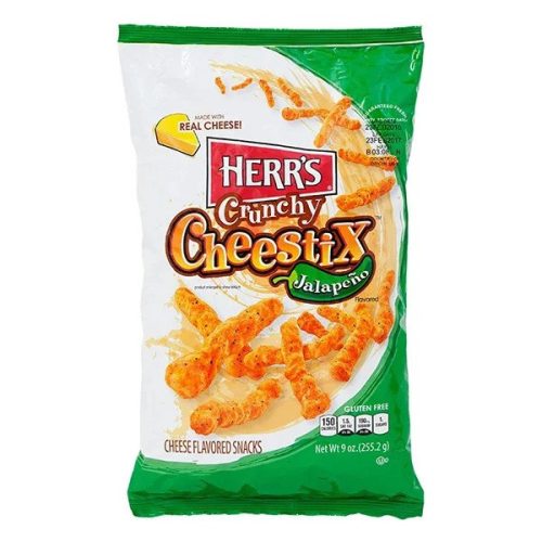 Herr's Crunchy CheestiX Jalapeno Flavored Snacks 227gr