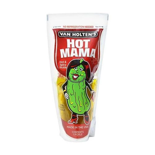 Van Holten's Pickles Hot Mama Pickle Pouch King Size 300g