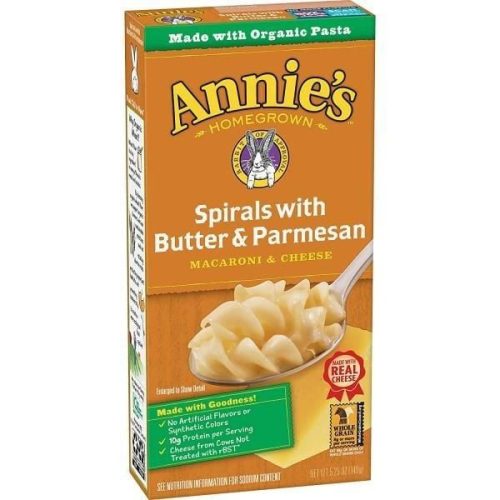 Annie's Mac & Cheese Spirals Butter Parmesan 148gr