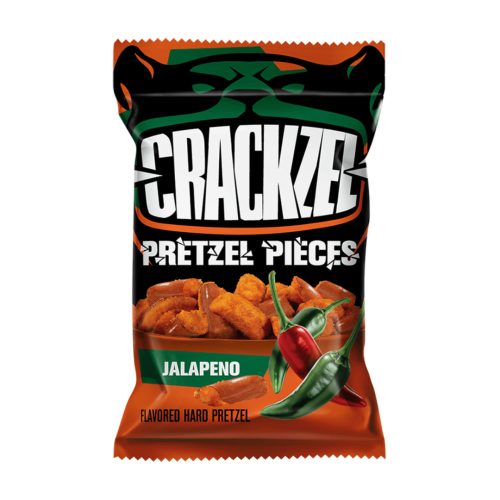 Crackzel Jalapeno Pretzels 85g