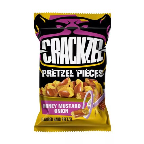 Crackzel Honey Mustard Onion Pretzels 85g