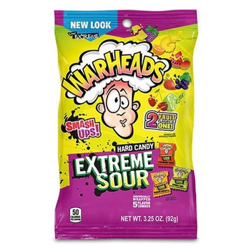 Warheads Hard Candy Extreme Sour 92g