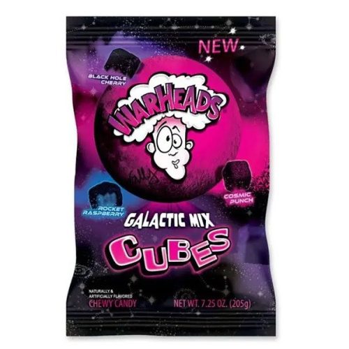 Warheads Galactic Mix Cubes 127g