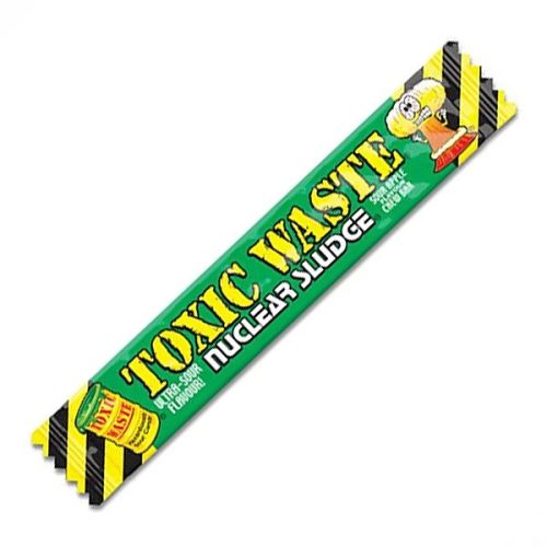 Toxic Waste Apple Chew Bar 20g