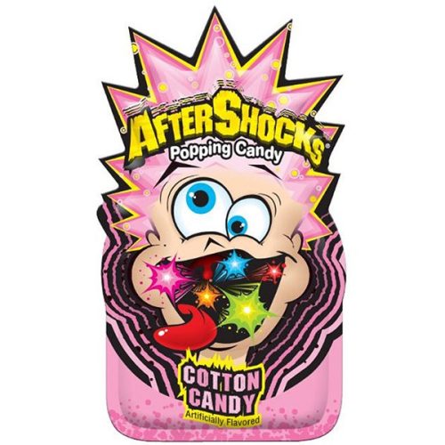 Aftershocks Popping Candy Pouch Cotton Candy 9g