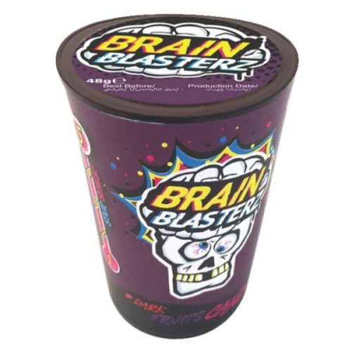 Brain Blasterz Dark Fruits Hard Candy Tub 48g