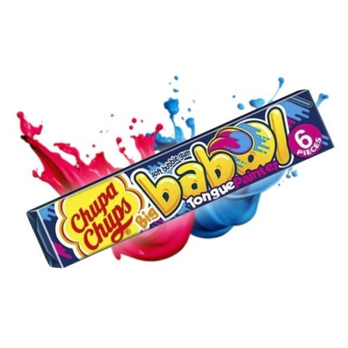 Chupa Chups Big Babol Gum Tongue Painter 28g