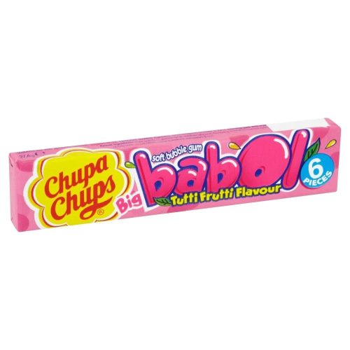 Chupa Chups Big Babol Gum Tutti Frutti 28g