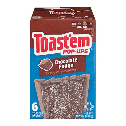 Toast'em Pop-Ups Frosted Chocolate Fudge 288g