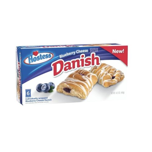 Hostess Danish Blueberry Cheese 468g